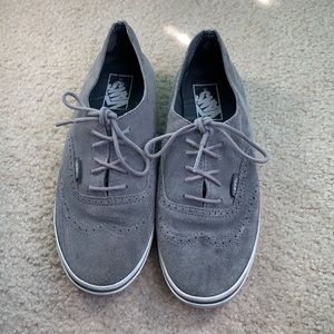 Women’s Gray Vans Size 8